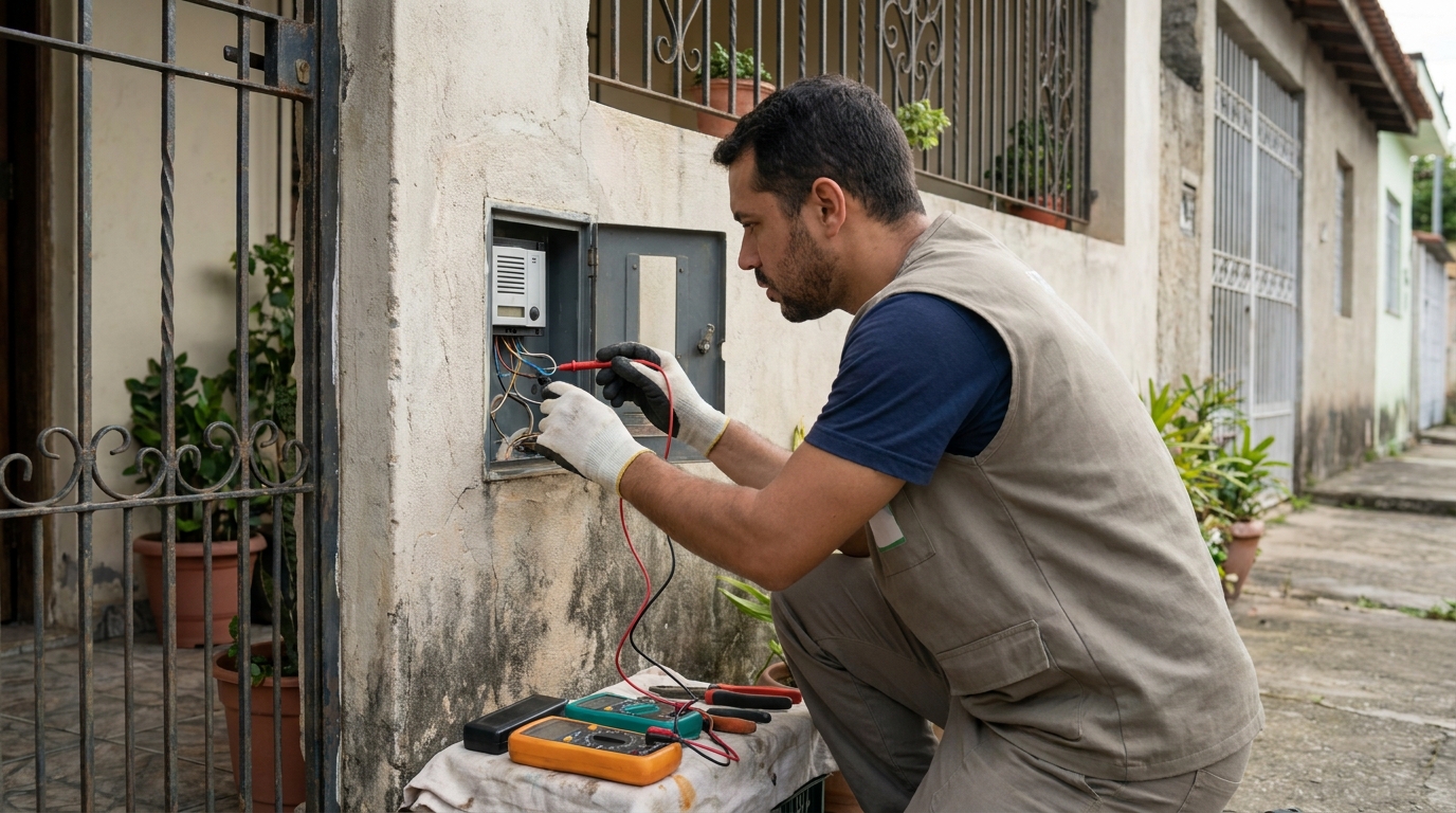 Conserto de Modelo Residencial em Salvador‑BA