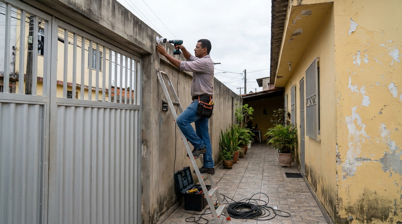 Passagem de Cabeamento em Salvador‑BA