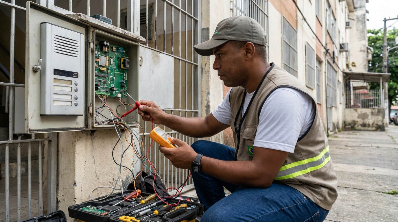 Reparo de Placa e Campainha em Salvador‑BA