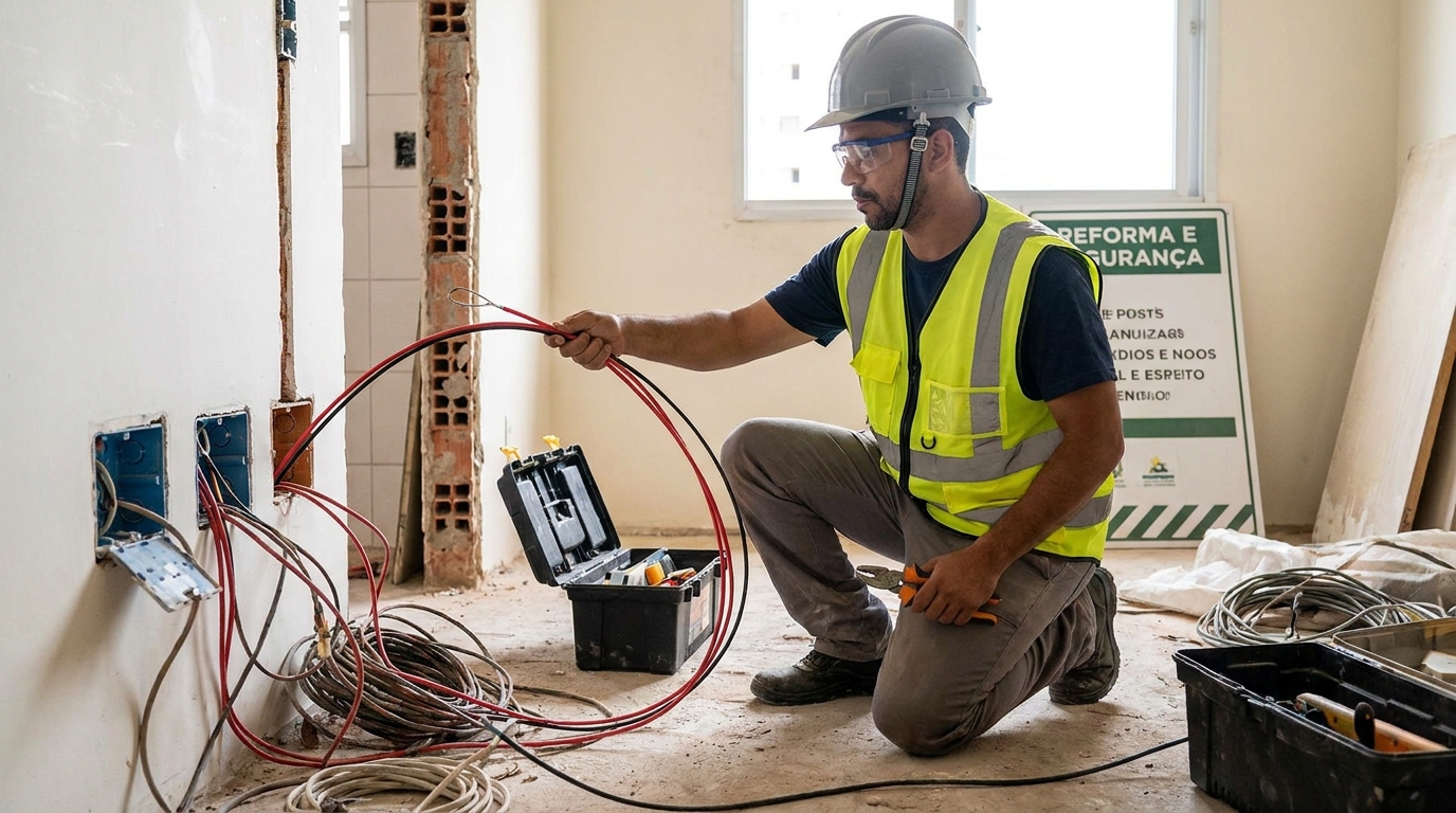 Substituição de Fios Antigos em Salvador‑BA